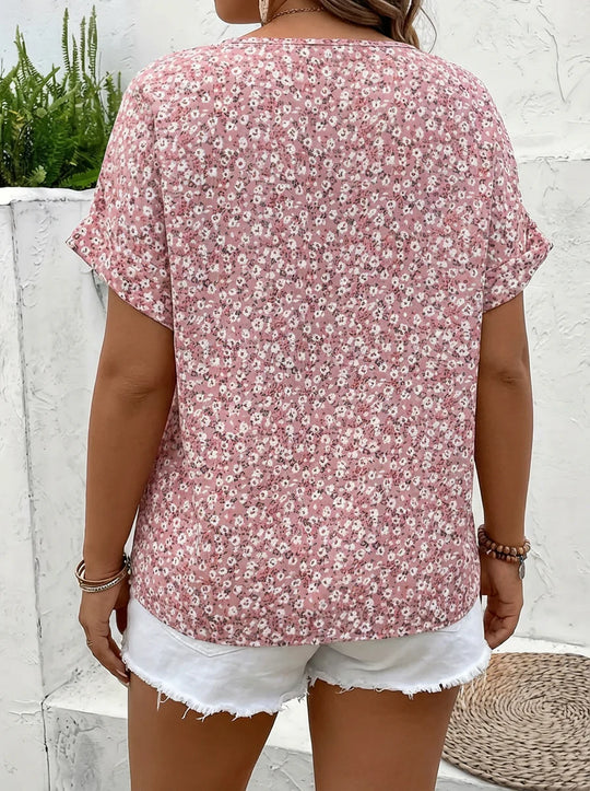 Astrid | Chic Floral Print Blouse alternate view
