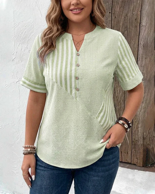 Frankie | Soft Striped Blouse alternate view