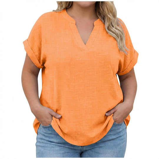 Vienne | Relaxed V-Neck Blouse alternate view