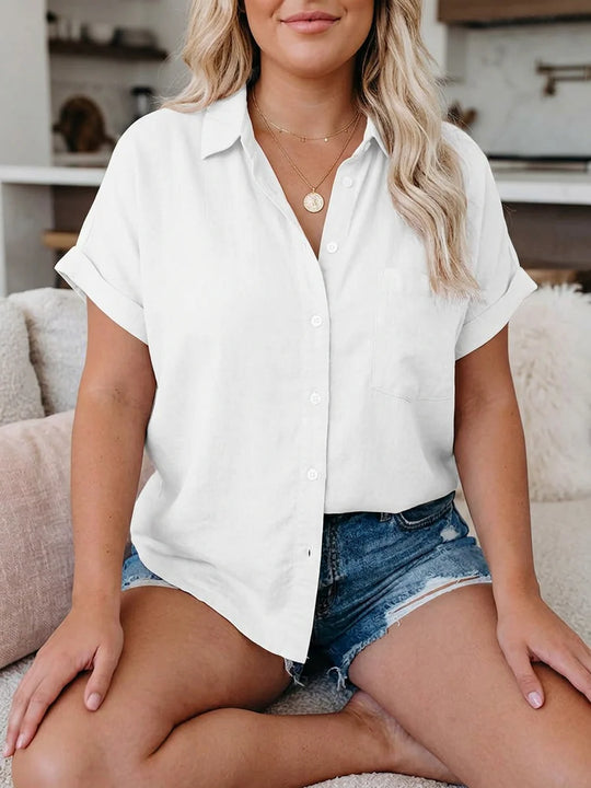 Yara | Relaxed Fit Casual Blouse alternate view