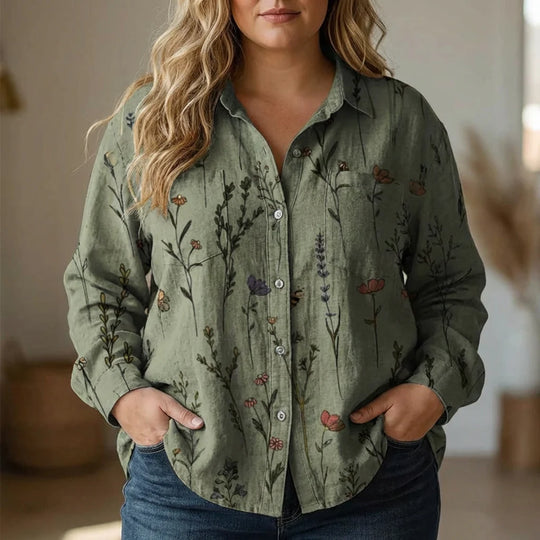 Posy | Bohemian Pattern Vintage Blouse alternate view