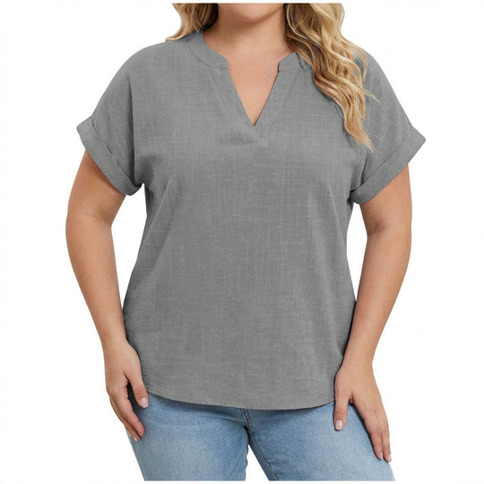 Vienne | Relaxed V-Neck Blouse alternate view