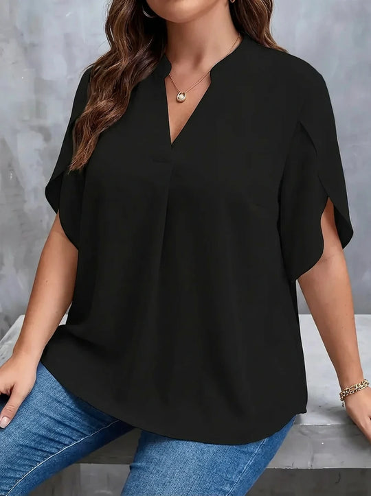 Seraphina | Sophisticated Blouse with Tailored Design alternate view