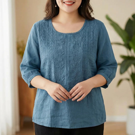 Tova | Floral Relaxed Blouse alternate view