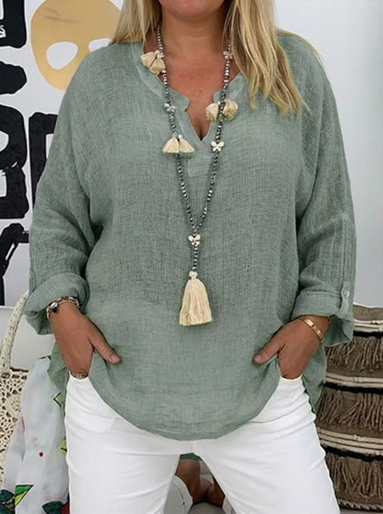 Adeline | Lightweight Oversized Blouse alternate view