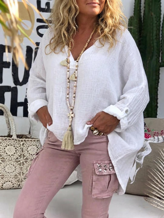 Adeline | Lightweight Oversized Blouse alternate view